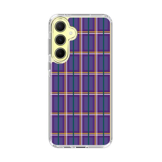 スリムプロテクションケース［ Tartan Check - Purple ］