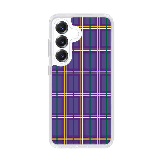 スリムプロテクションケース［ Tartan Check - Purple ］