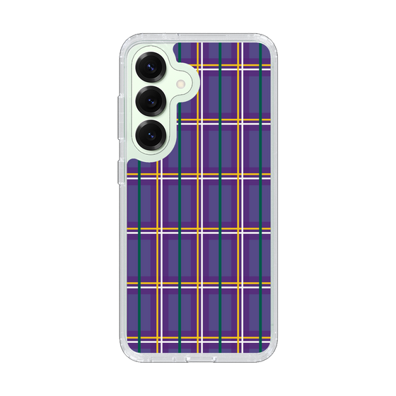 スリムプロテクションケース［ Tartan Check - Purple ］