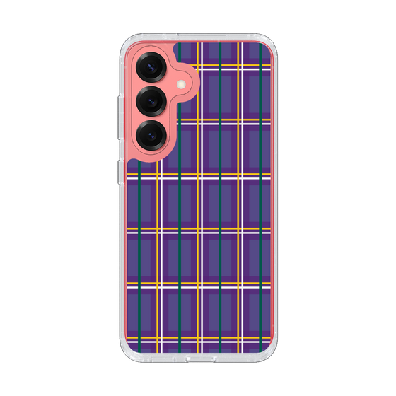 スリムプロテクションケース［ Tartan Check - Purple ］