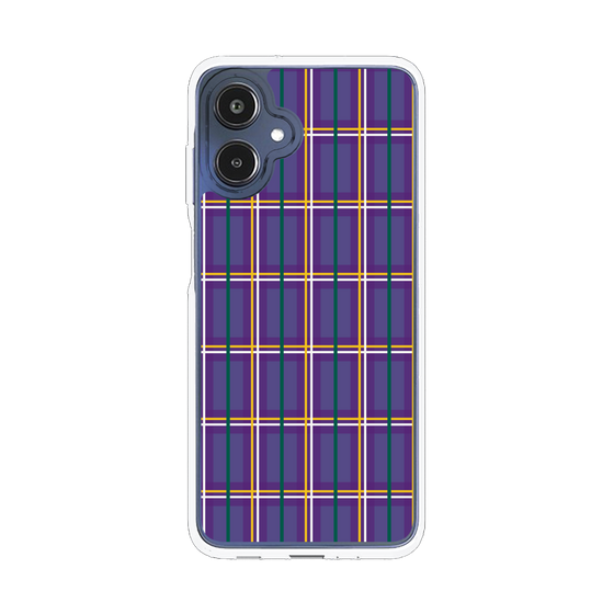 スリムプロテクションケース［ Tartan Check - Purple ］