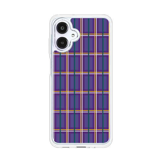 スリムプロテクションケース［ Tartan Check - Purple ］