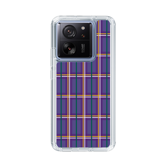 スリムプロテクションケース［ Tartan Check - Purple ］