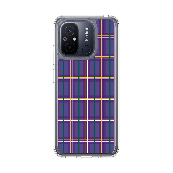 スリムプロテクションケース［ Tartan Check - Purple ］