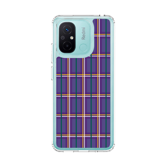 スリムプロテクションケース［ Tartan Check - Purple ］