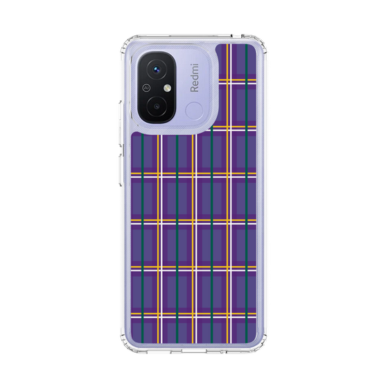 スリムプロテクションケース［ Tartan Check - Purple ］
