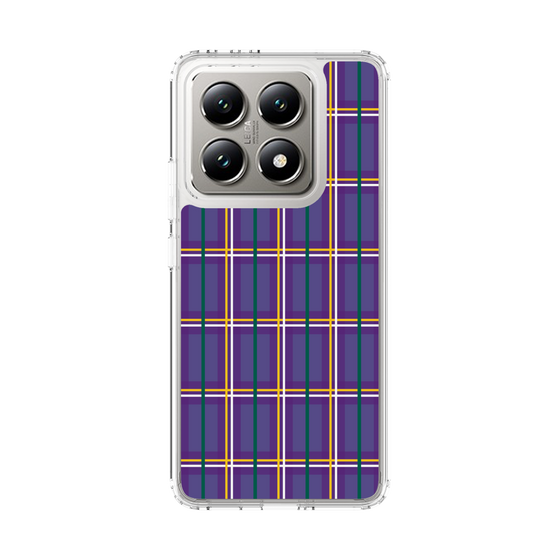 スリムプロテクションケース［ Tartan Check - Purple ］