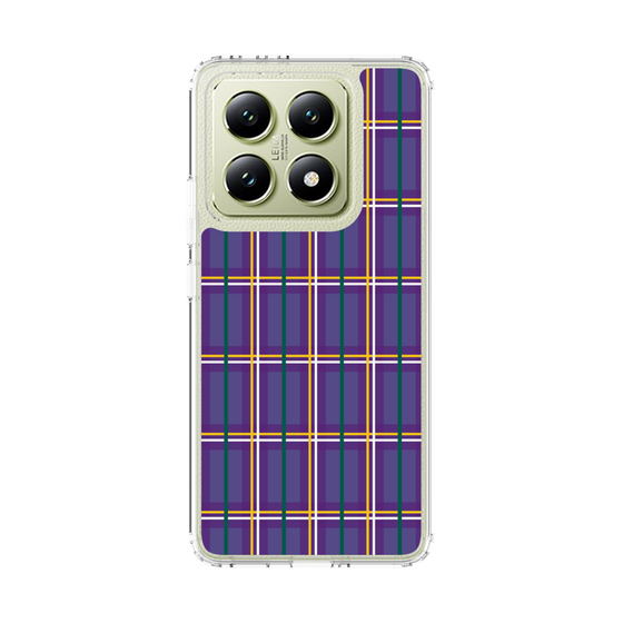 スリムプロテクションケース［ Tartan Check - Purple ］