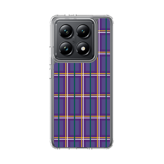 スリムプロテクションケース［ Tartan Check - Purple ］