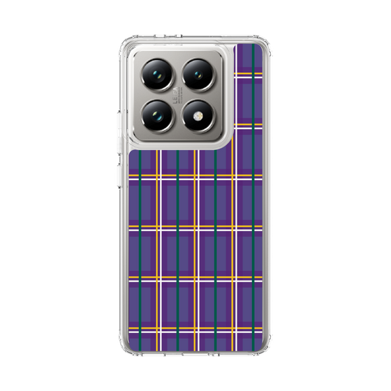 スリムプロテクションケース［ Tartan Check - Purple ］