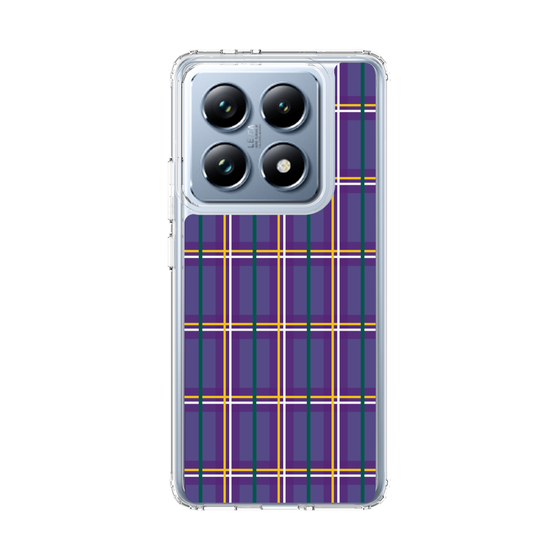スリムプロテクションケース［ Tartan Check - Purple ］