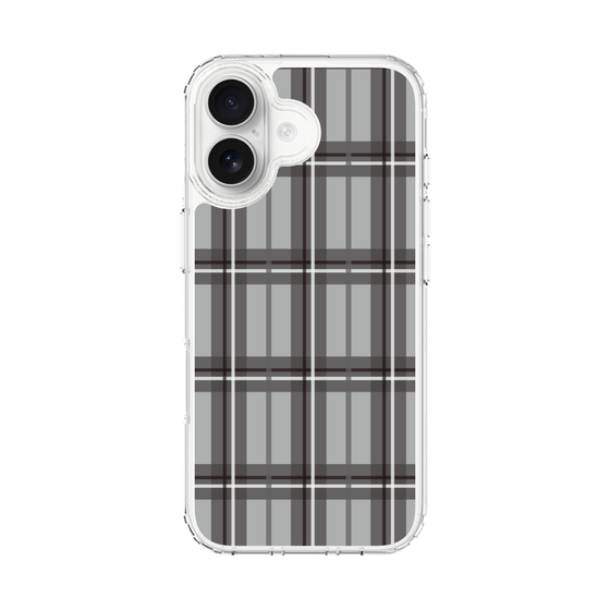 スリムプロテクションケース［ Tartan Check - Gray ］