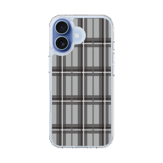 スリムプロテクションケース［ Tartan Check - Gray ］
