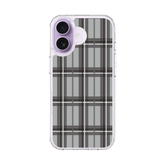 スリムプロテクションケース［ Tartan Check - Gray ］