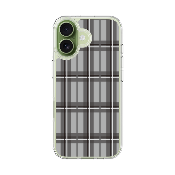 スリムプロテクションケース［ Tartan Check - Gray ］