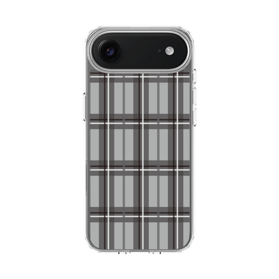 スリムプロテクションケース［ Tartan Check - Gray ］
