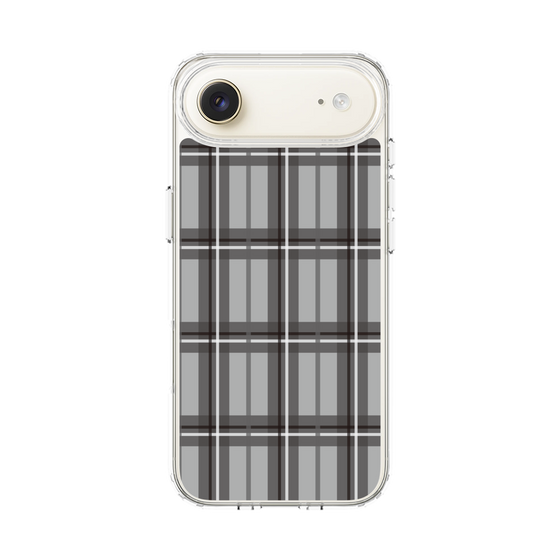 スリムプロテクションケース［ Tartan Check - Gray ］