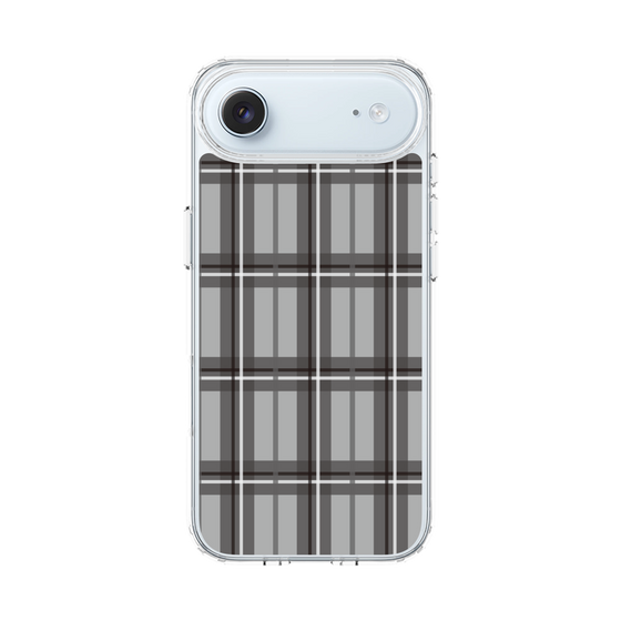 スリムプロテクションケース［ Tartan Check - Gray ］