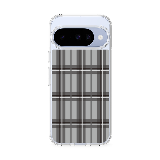 スリムプロテクションケース［ Tartan Check - Gray ］
