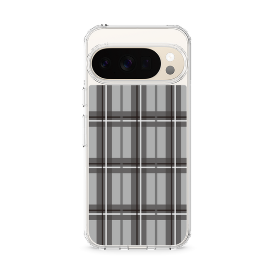 スリムプロテクションケース［ Tartan Check - Gray ］