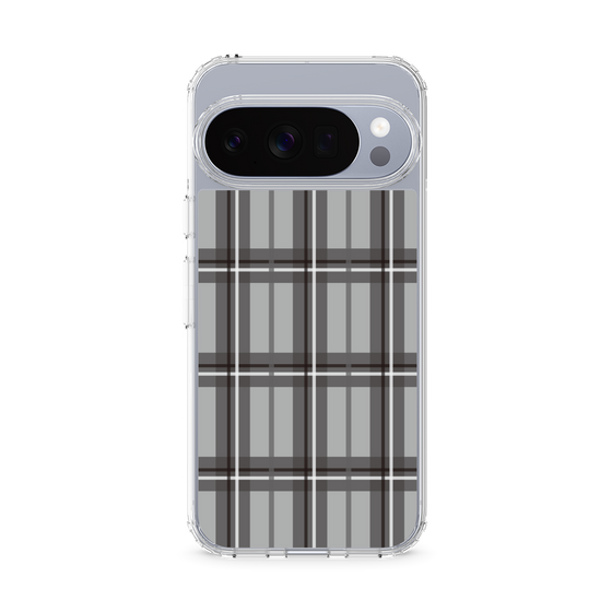 スリムプロテクションケース［ Tartan Check - Gray ］