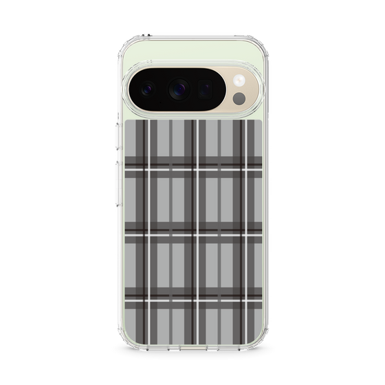 スリムプロテクションケース［ Tartan Check - Gray ］