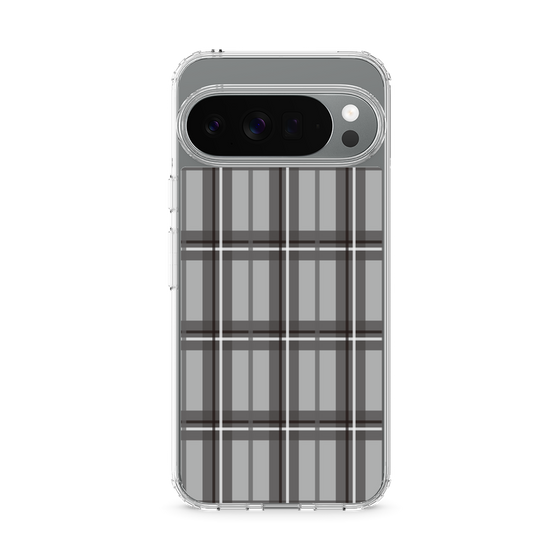 スリムプロテクションケース［ Tartan Check - Gray ］