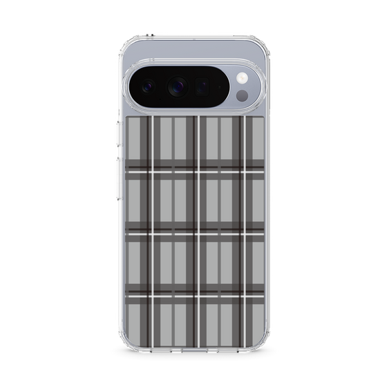 スリムプロテクションケース［ Tartan Check - Gray ］