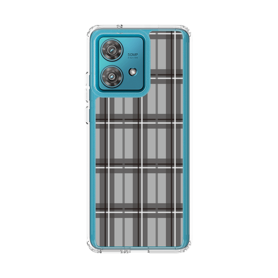 スリムプロテクションケース［ Tartan Check - Gray ］