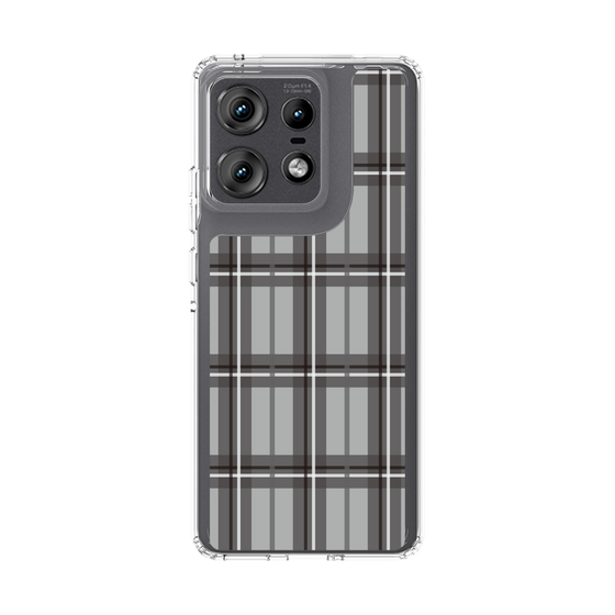 スリムプロテクションケース［ Tartan Check - Gray ］