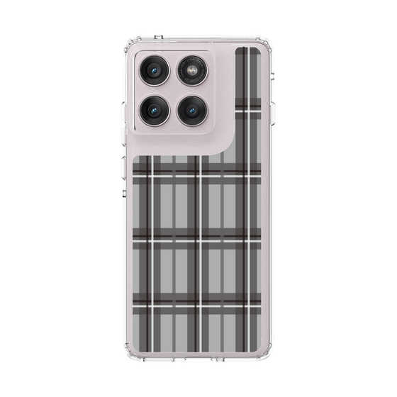 スリムプロテクションケース［ Tartan Check - Gray ］