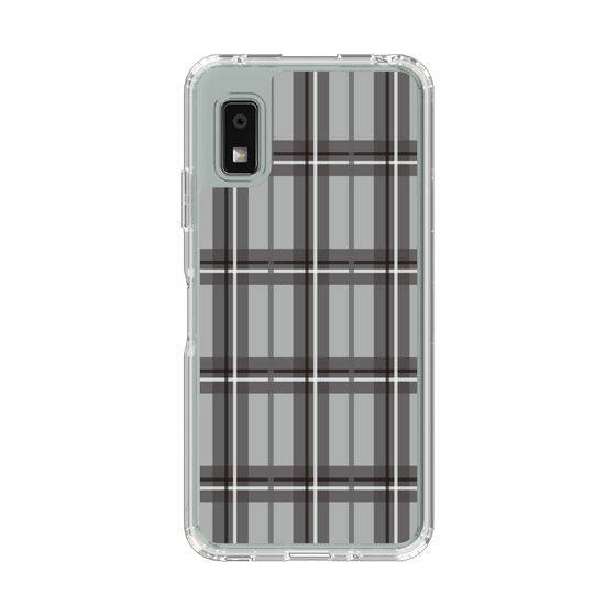 スリムプロテクションケース［ Tartan Check - Gray ］
