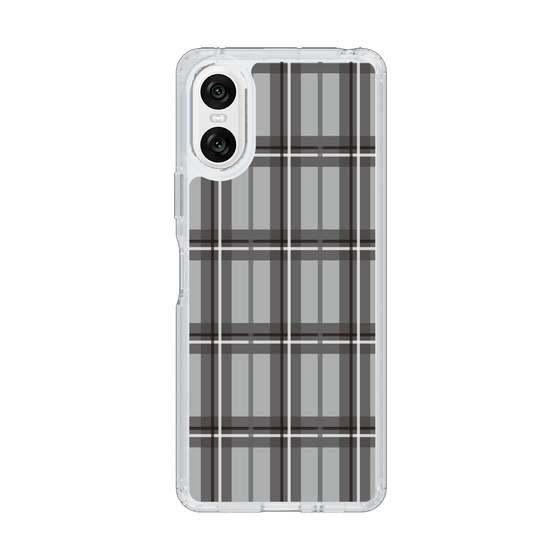 スリムプロテクションケース［ Tartan Check - Gray ］