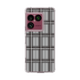 スリムプロテクションケース［ Tartan Check - Gray ］