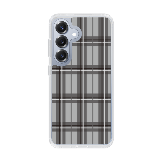 スリムプロテクションケース［ Tartan Check - Gray ］