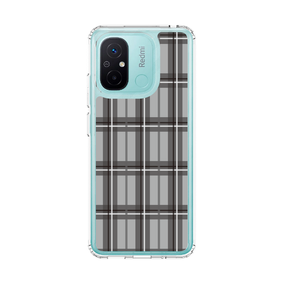 スリムプロテクションケース［ Tartan Check - Gray ］