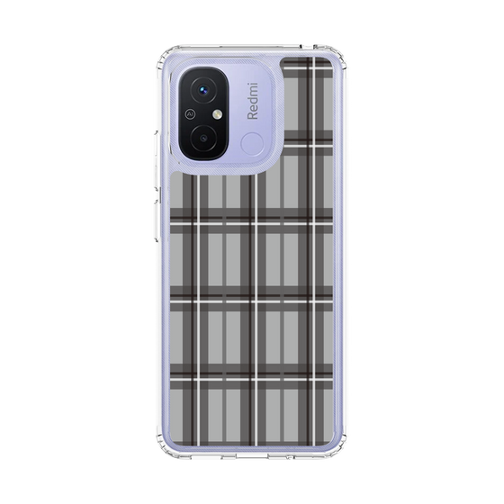スリムプロテクションケース［ Tartan Check - Gray ］