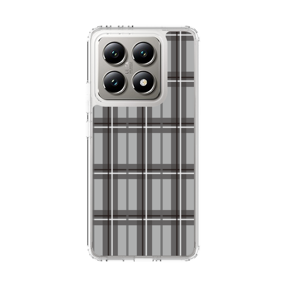 スリムプロテクションケース［ Tartan Check - Gray ］