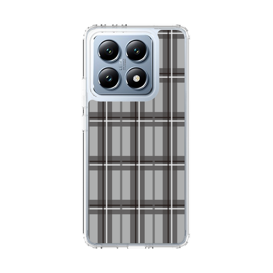スリムプロテクションケース［ Tartan Check - Gray ］