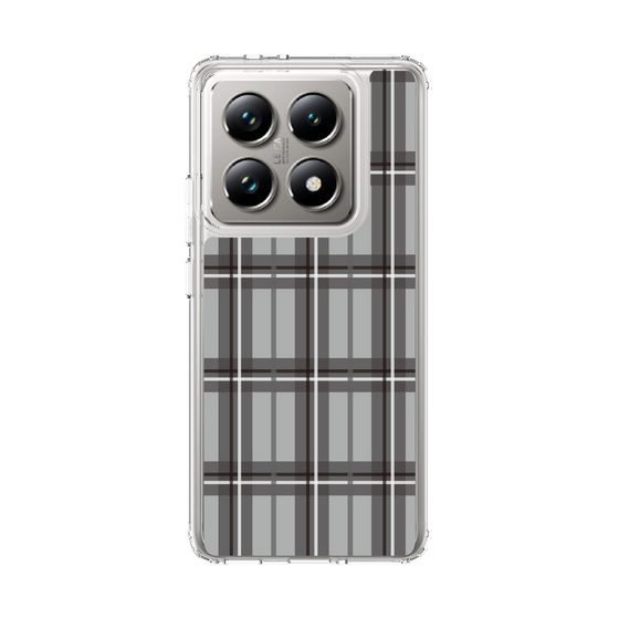 スリムプロテクションケース［ Tartan Check - Gray ］