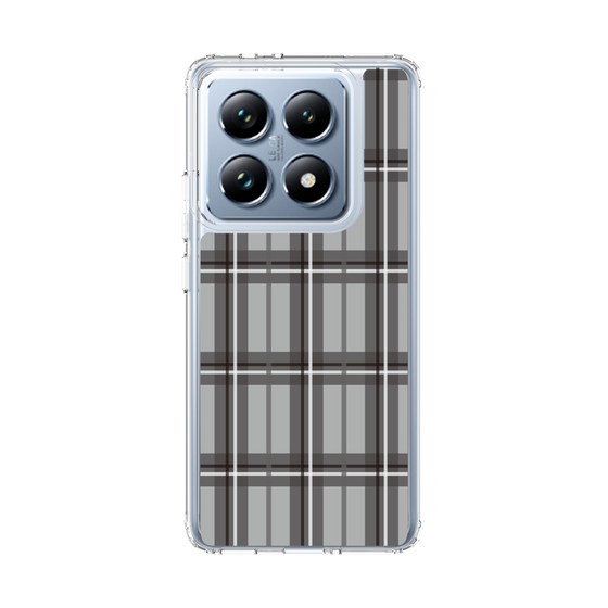 スリムプロテクションケース［ Tartan Check - Gray ］