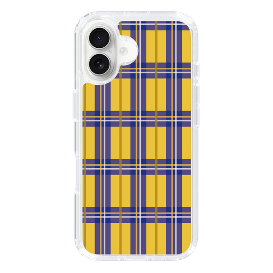 スリムプロテクションケース［ Tartan Check - Yellow ］