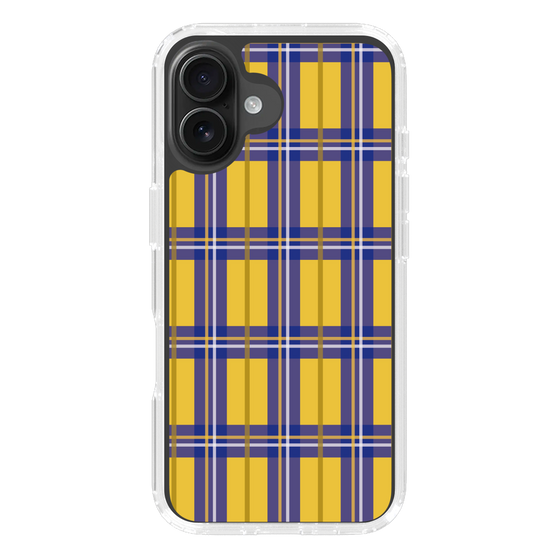 スリムプロテクションケース［ Tartan Check - Yellow ］