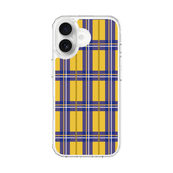 スリムプロテクションケース［ Tartan Check - Yellow ］