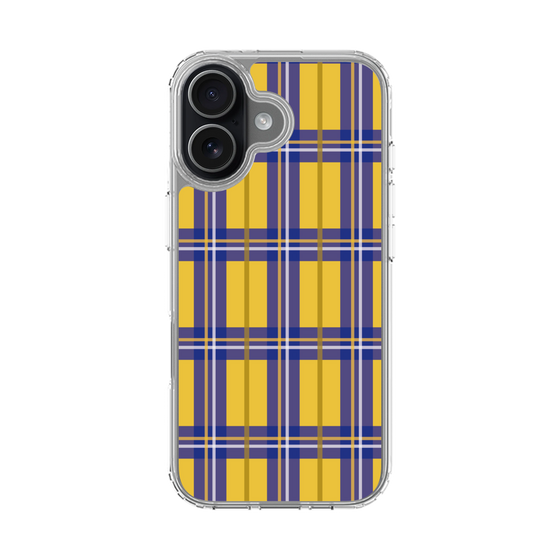 スリムプロテクションケース［ Tartan Check - Yellow ］