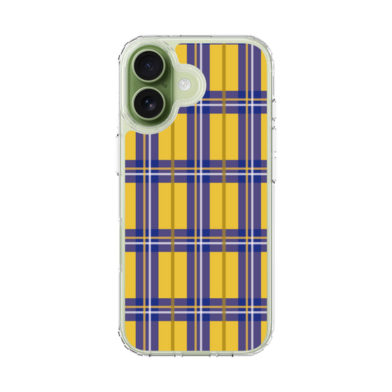 スリムプロテクションケース［ Tartan Check - Yellow ］