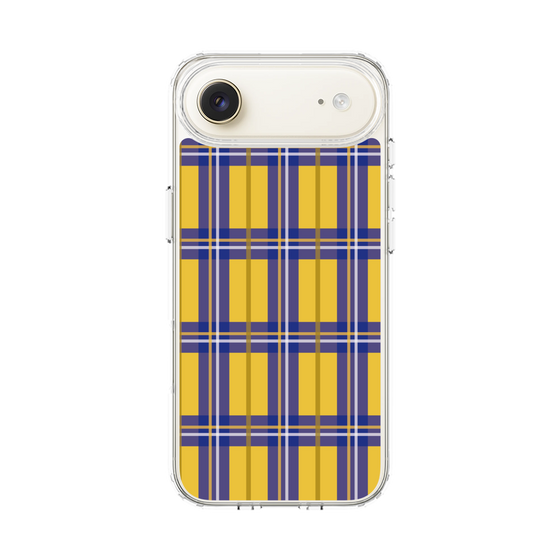 スリムプロテクションケース［ Tartan Check - Yellow ］