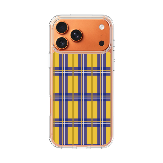 スリムプロテクションケース［ Tartan Check - Yellow ］