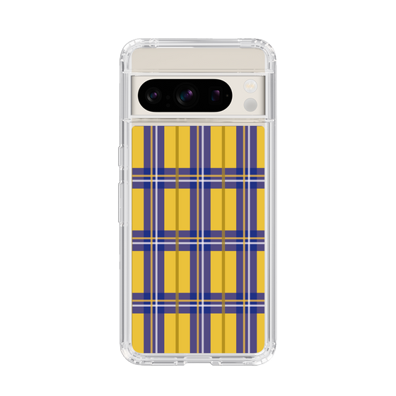 スリムプロテクションケース［ Tartan Check - Yellow ］