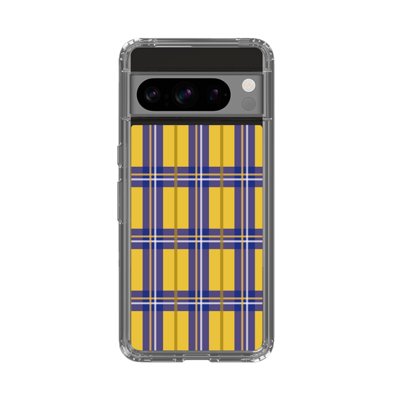 スリムプロテクションケース［ Tartan Check - Yellow ］